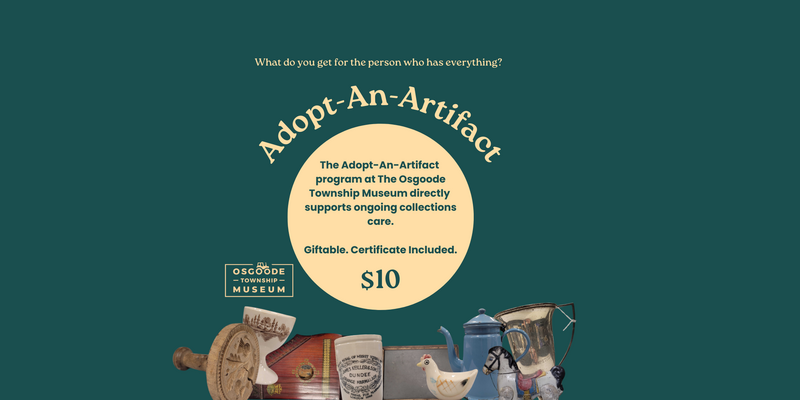Adopt-an-Artifact ($10)