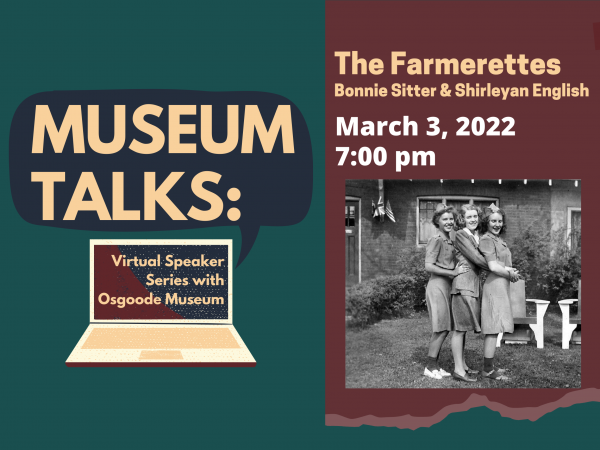 Museum Talks - Farmerettes March 2022